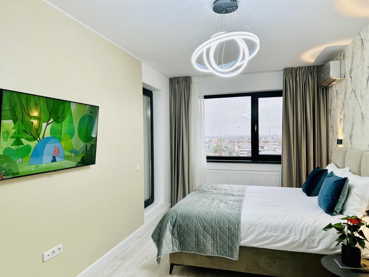 Апартаменты Rentforcomfort Sky Garden Studio Бухарест Экстерьер фото